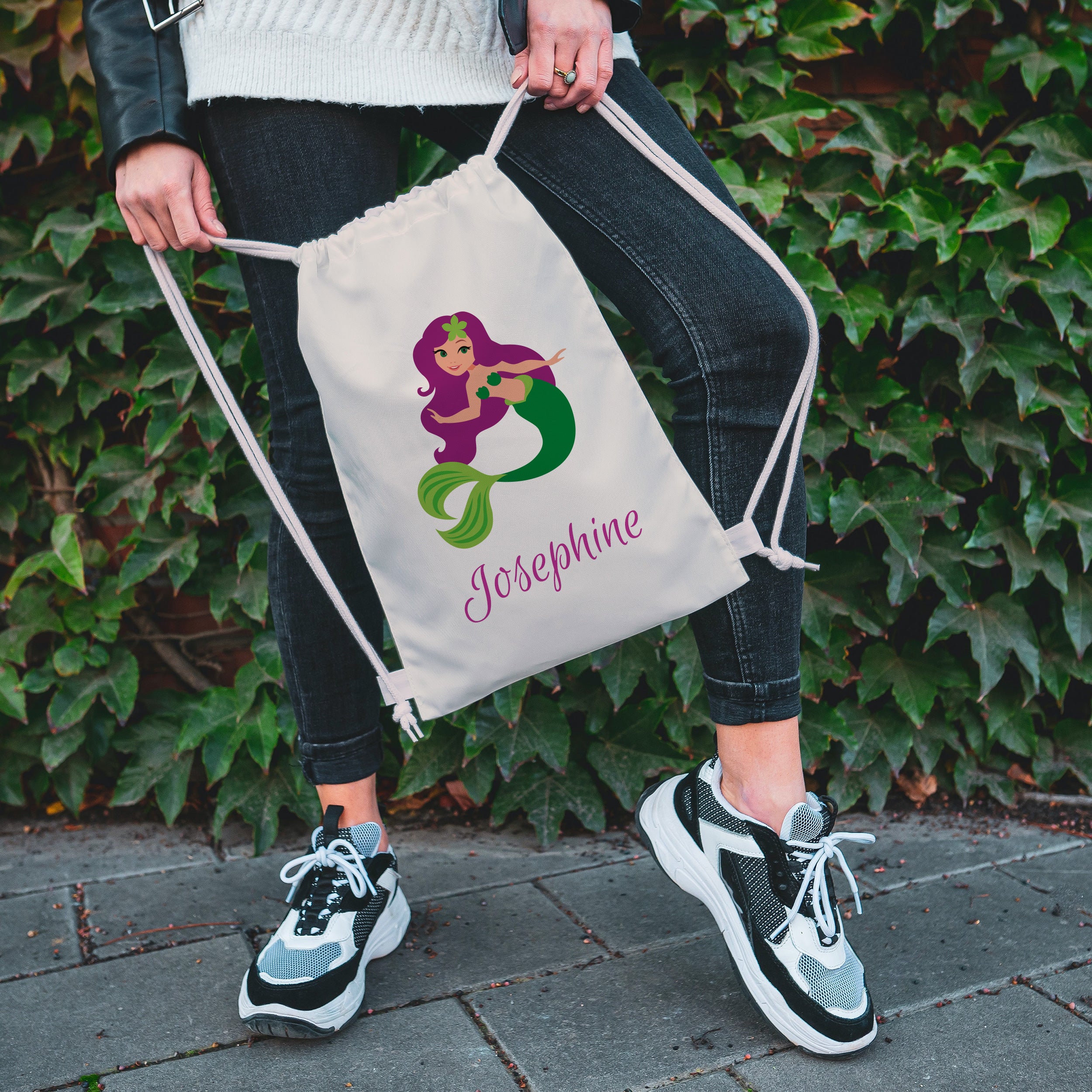 Turnbeutel-Rucksack mit individuellem Druck - kinder-druckerei.de