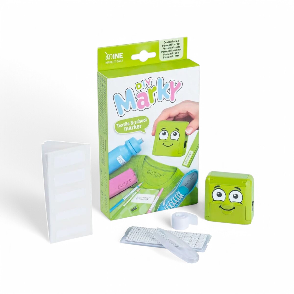 Colop Markierstempel-Set DIY Marky (3 Zeilen - 38 x 14 mm) - kinder-druckerei.de