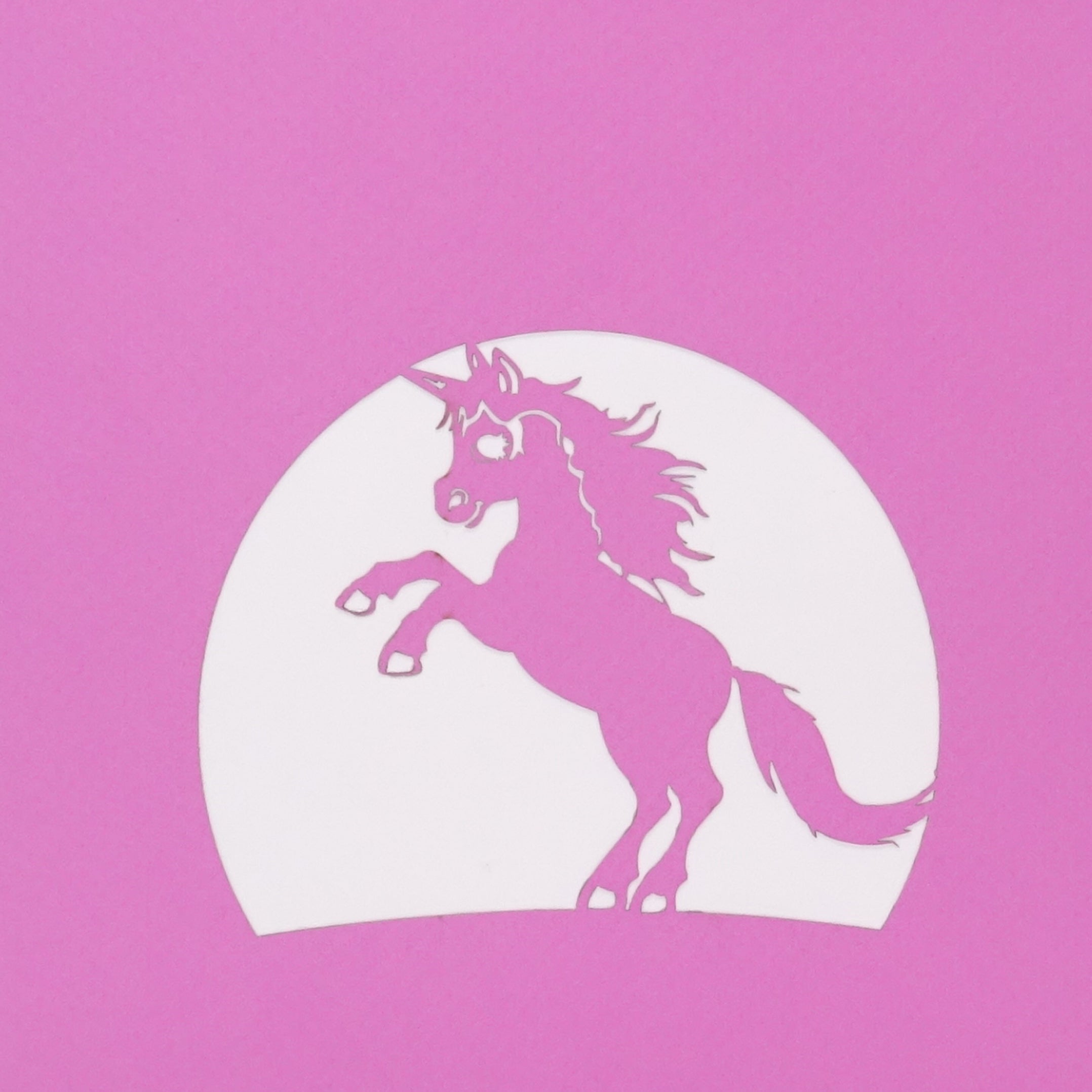 Colognecards Pop-Up Karte Einhorn