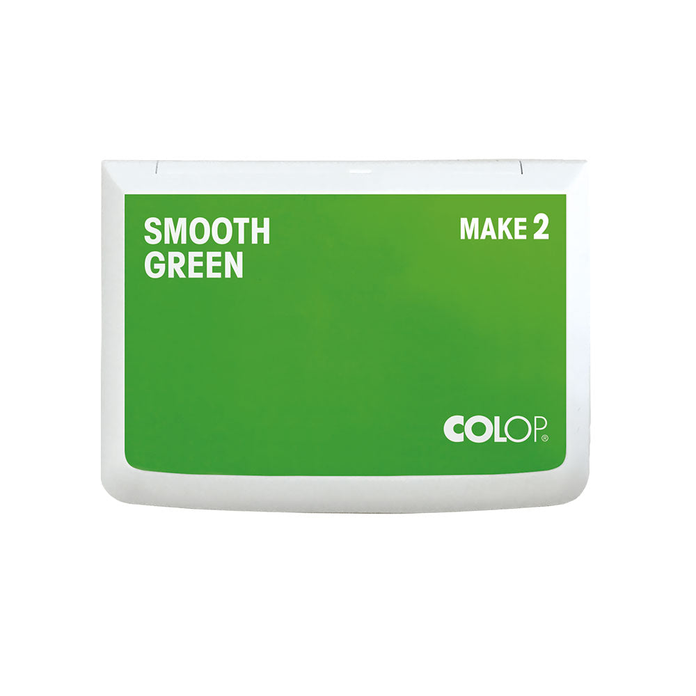 COLOP MAKE Stempelkissen grün (smooth green) - kinder-druckerei.de