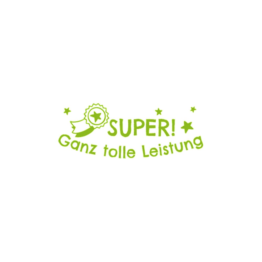 NIO School Lehrerstempel - Super! Ganz tolle Leistung