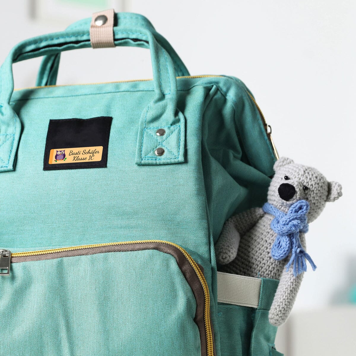 Mehrzeilige Namensaufkleber (110 Stück 50x15 mm) - kinder-druckerei.de