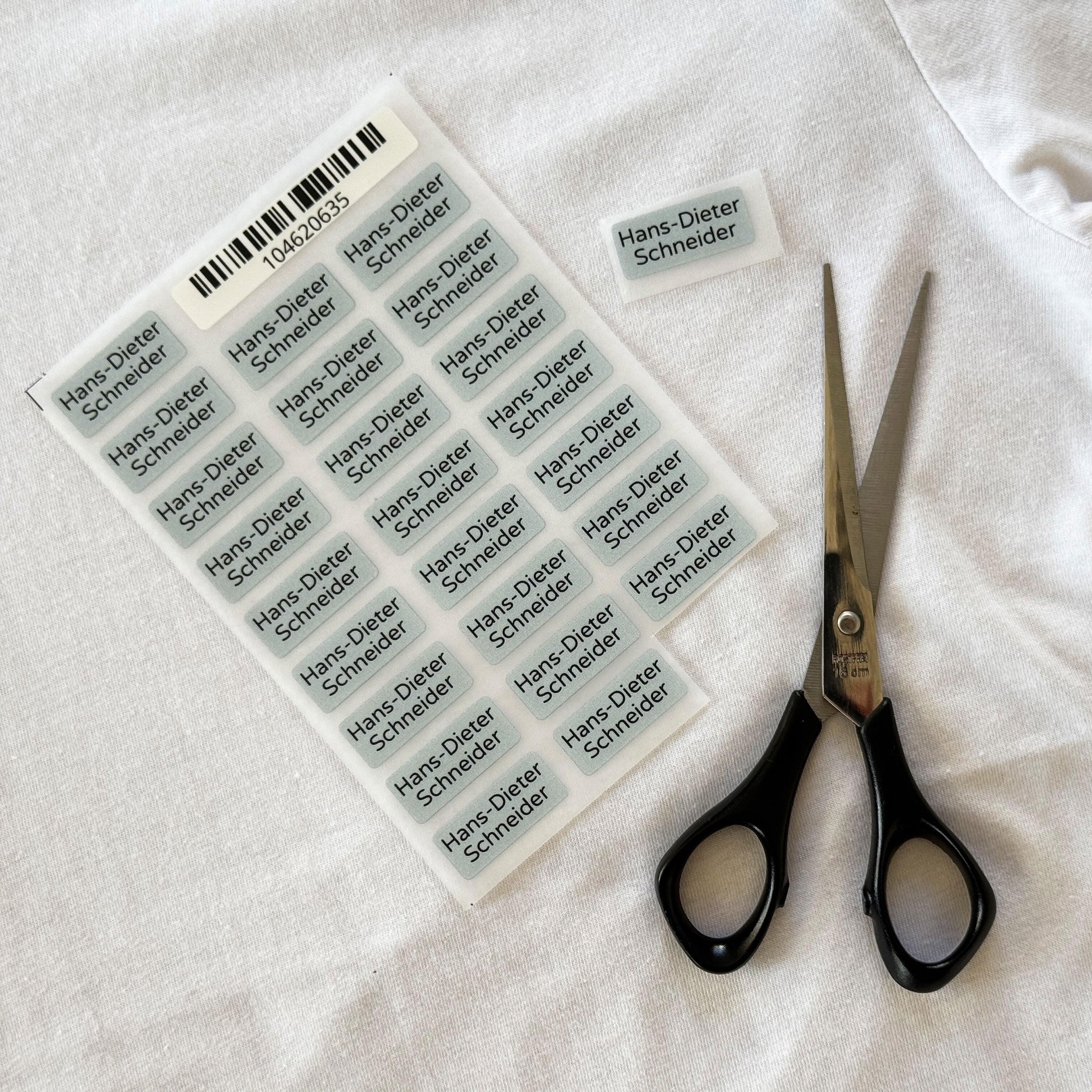 225 Stück Bügeletiketten für Senioren für Kennzeichung im Altenheim / Pflegeheim 30x13 mm - kinder-druckerei.de