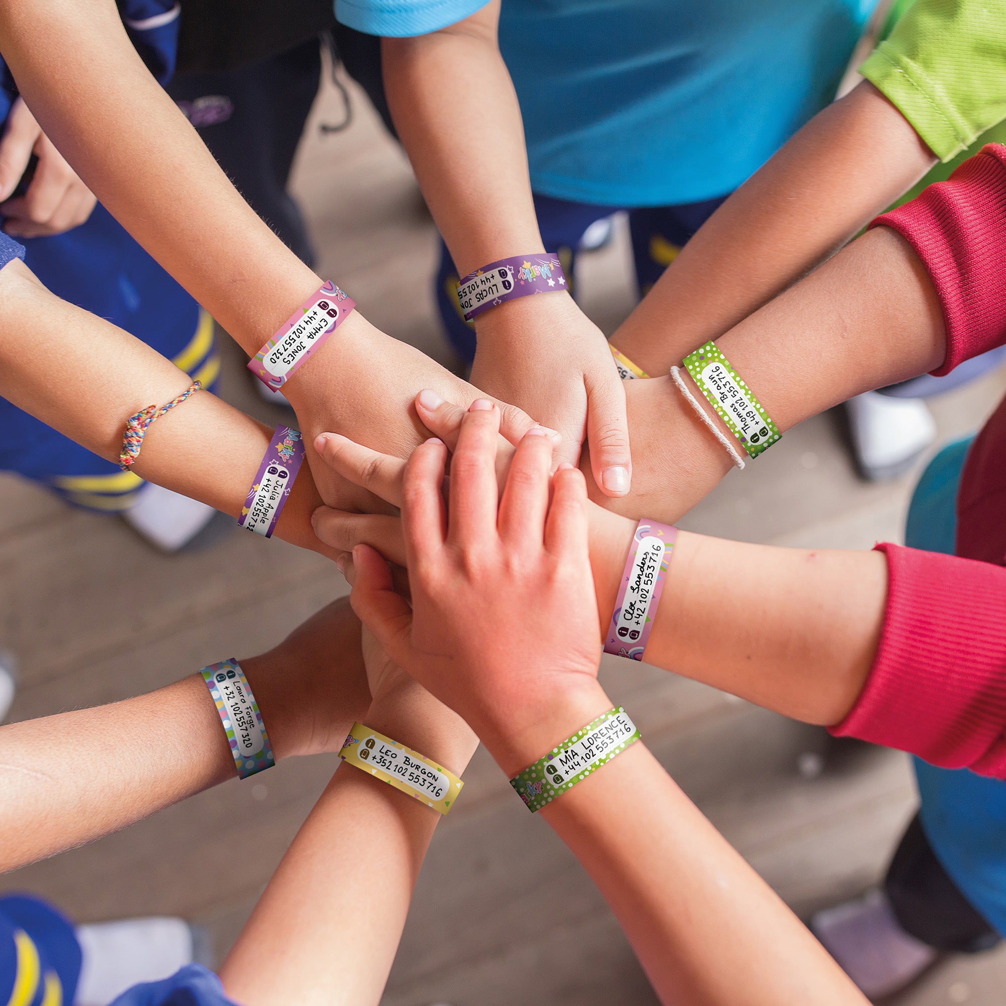 Colop Marky SOS Armbänder (20 Stück) - kinder-druckerei.de