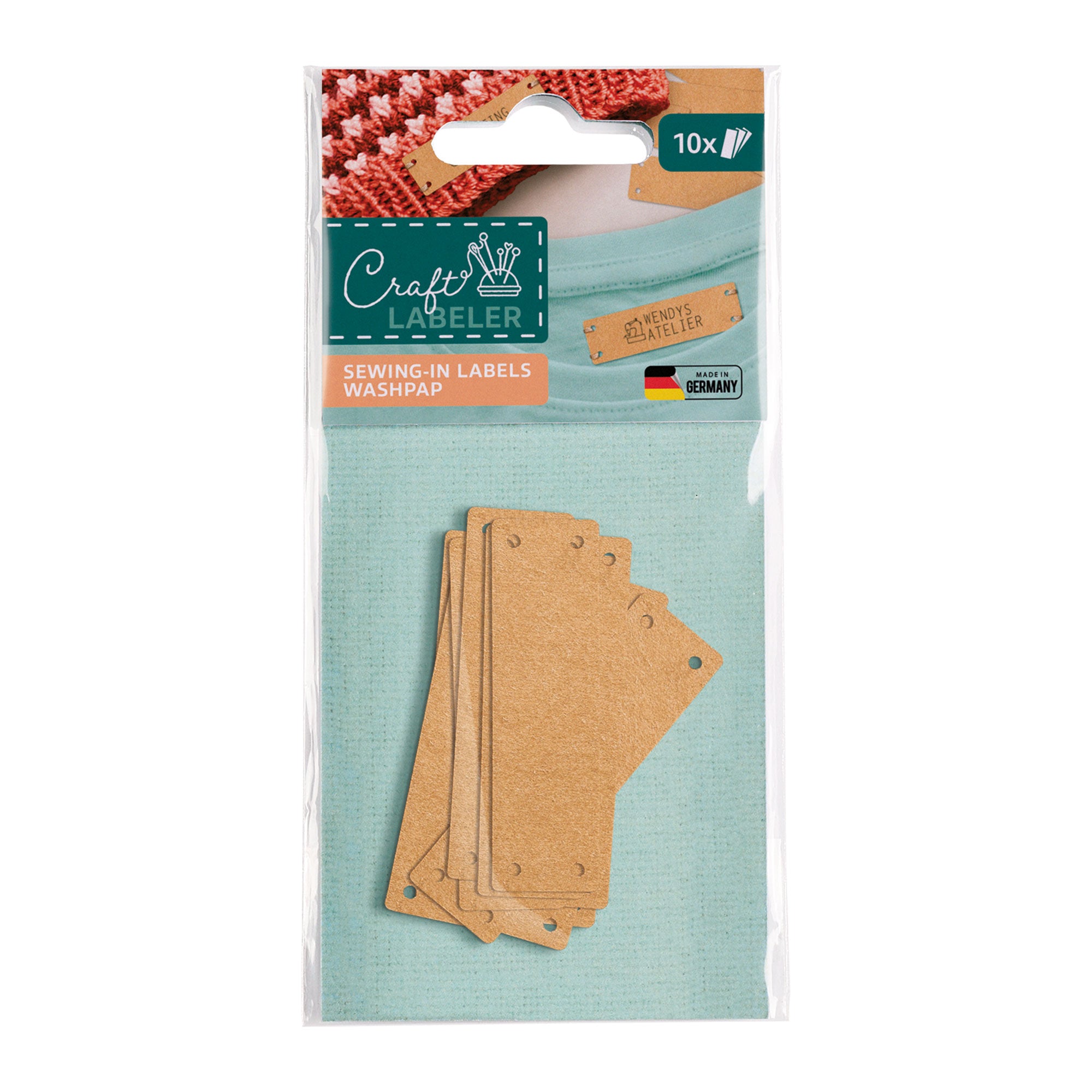 Colop Craft Labeler - Étiquettes à coudre Washpap